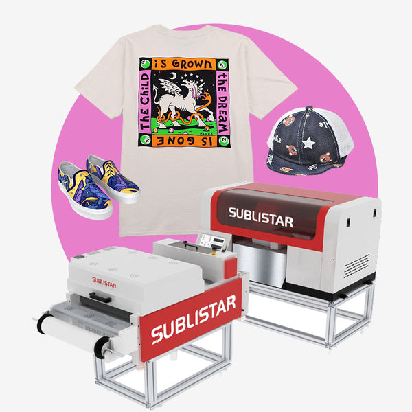 Sublistar STAR IV A3+ DTF Printer & S9 Shaker I1600*2