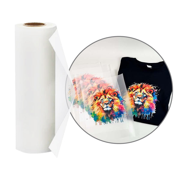 Hot&Cold-Peel All-in-one DTF Film,Double-Sided Matte DTF Transfer Film for All Fabric and Colors T-Shirts Textile