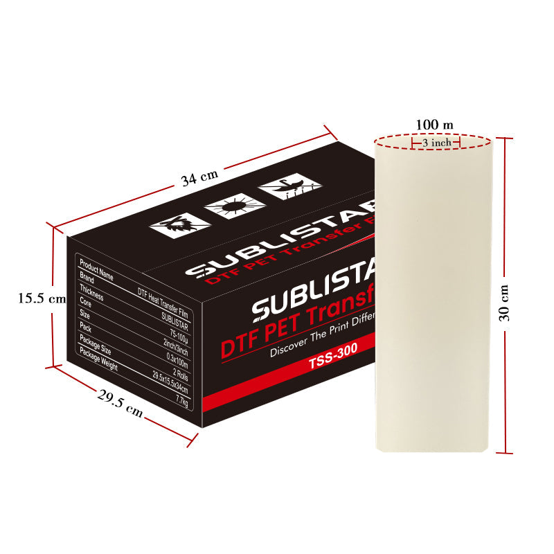 High Glossy DTF Transfer Film,PET Paper Glossy Clear Cold