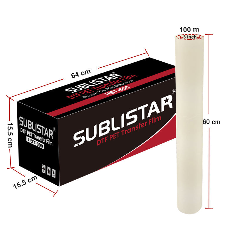 DTFフィルム　1本 High Glossy DTF Transfer Film,PET Paper Glossy Clear Cold
